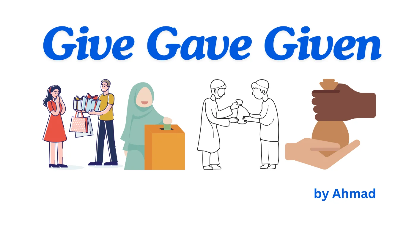 by ahmad 15 Master English Tenses Fast: Give, Gave, Given Explained