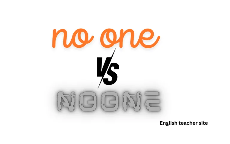 No One vs. Noone: Understanding the Correct Usage