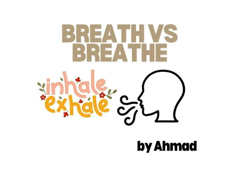 Breath vs Breathe: Understanding the Correct Usage