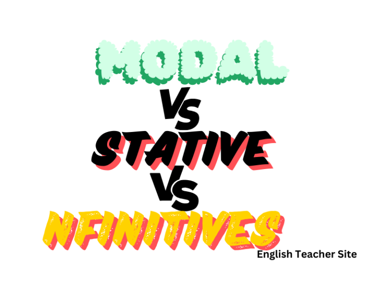 Types of Verbs: Exploring Modal, Stative, Infinitives, and Transitive Verbs