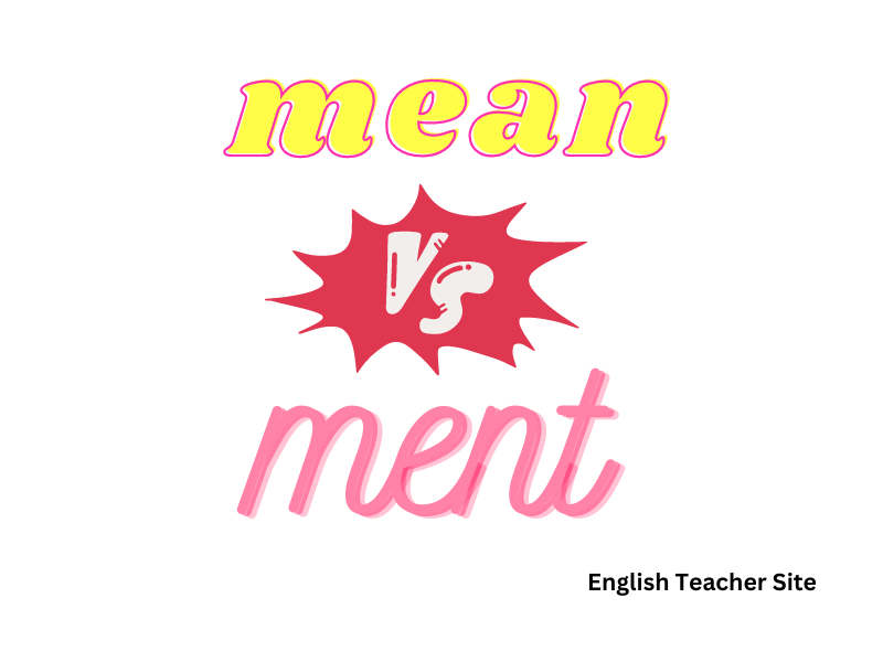 what do you mean of english