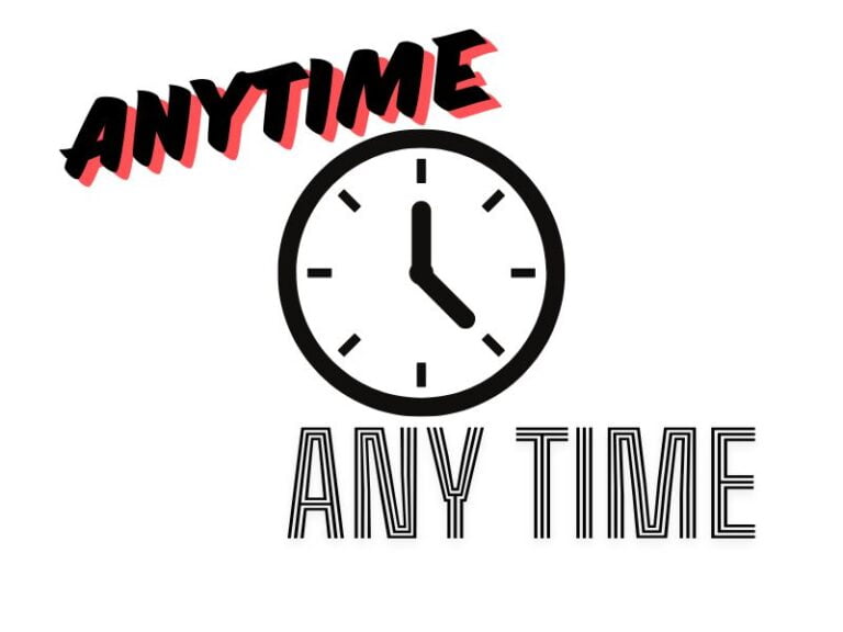 Anytime vs Any Time: Which is Correct? How to Use Plus Examples