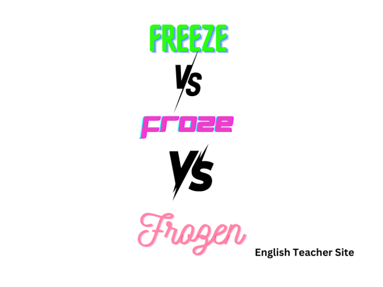 Whats the Past Tense of Freeze: Froze or Frozen? Understanding Verb Tenses