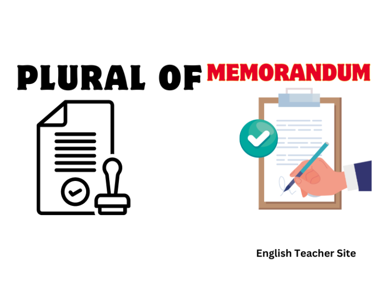 What’s the Plural of Memorandum: Understanding the Variations