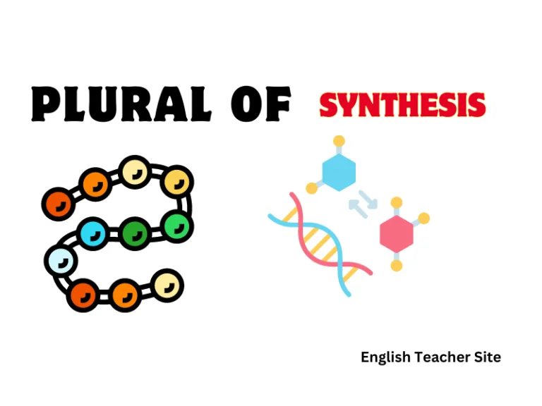 What’s the Plural of Synthesis: Understanding Singular and Plural Forms in English