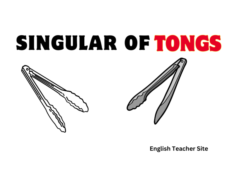 Singular of Tongs: The Answer That Surprises Everyone