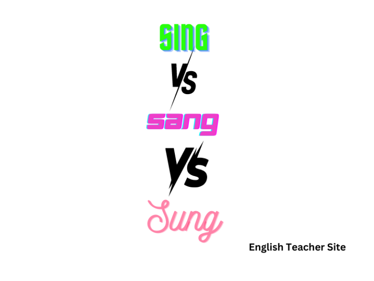 Sang or Sung: Which One is Correct for You?