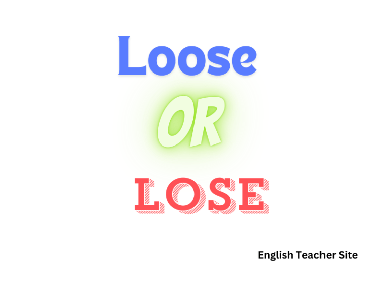 Which is Correct: Loose or Lose? Understanding Weight Loss Terminology